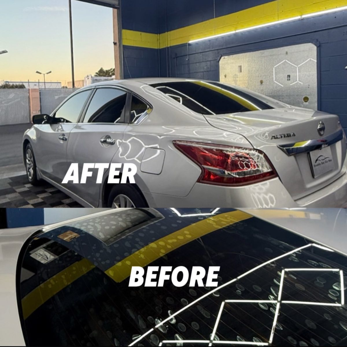 All Four Doors and Rear Windshield Tint Removal