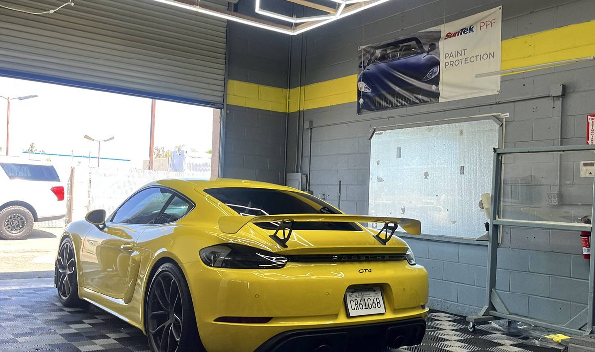 718 Cayman GT4 — PPF Installation