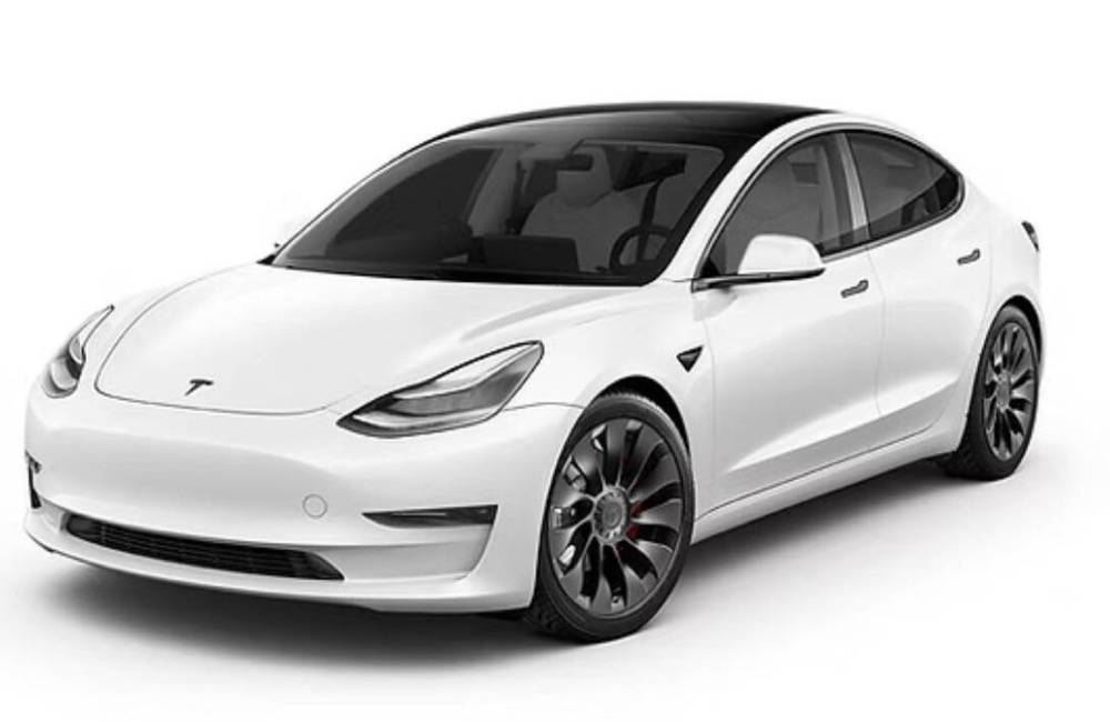 Tesla Model 3 with 50% window tint
